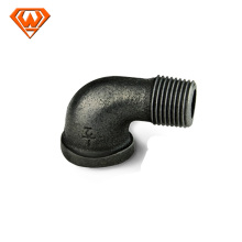 black street elbow malleable iron pipe fittings